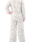 Ma Cherie Flannel Long PJ Set