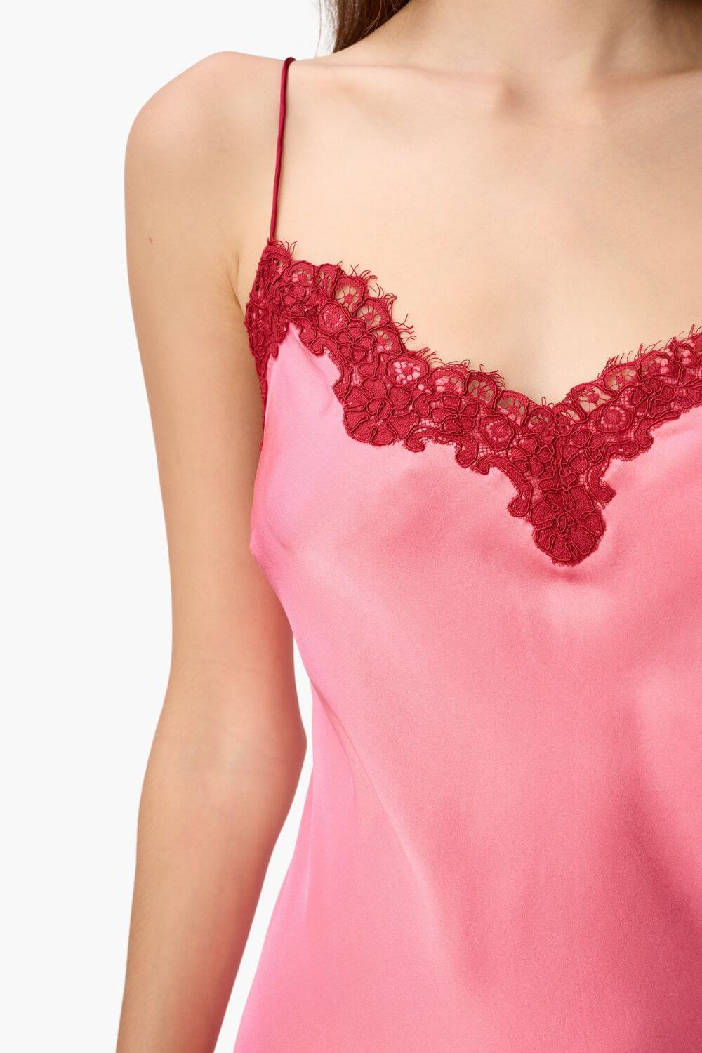 Peride Dress in Hibiscus