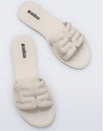 M Slide Sandal in Light Beige