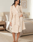 Luxe Plush Robe in Champagne