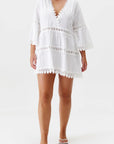 Victoria Kaftan in White