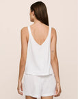 Linen Blend Cami & Short Set