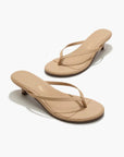 Julia Heeled Flip Flop in Sunkissed