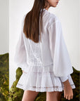 Hortens Short Skirt in White