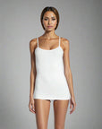 Cotton Spaghetti Tank Top