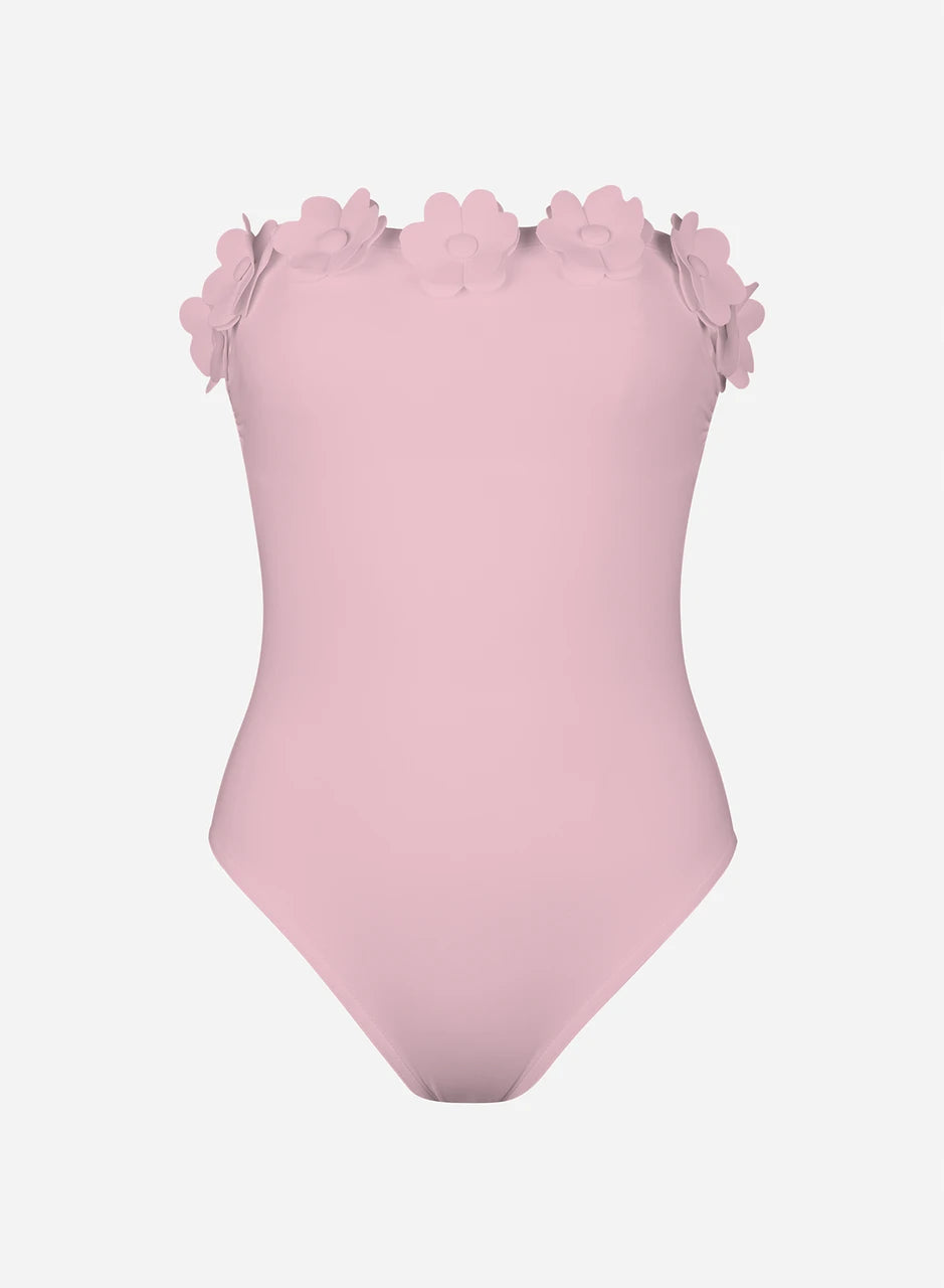 Juliet Bandeau One-Piece in White
