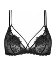 Diva Glamour Non Wire Triangle Bra in Black