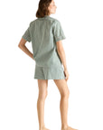 Essentiel Short Pj Set in Vert