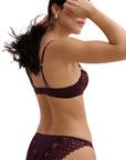 Eloge Du Desir Italian Brief in Deep Berry