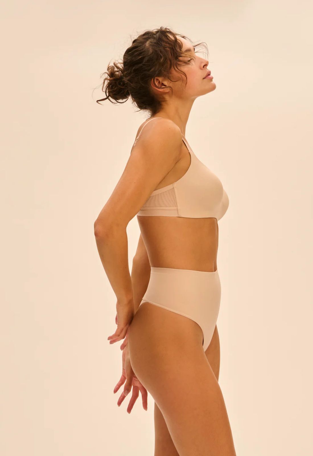 Shaper Thong in Peau Rose