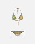 Soft Reversible Tri Tie Bikini in Wanderlust Empire