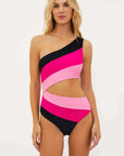 Joyce One-Piece in Amour Colorblock