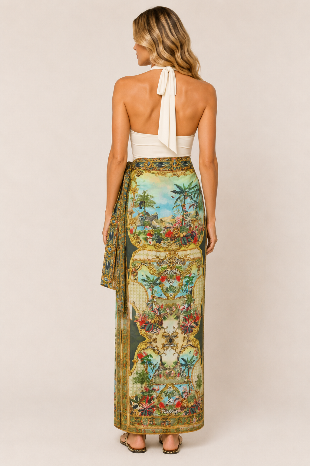 Wrap Sarong in Wanderlust Empire