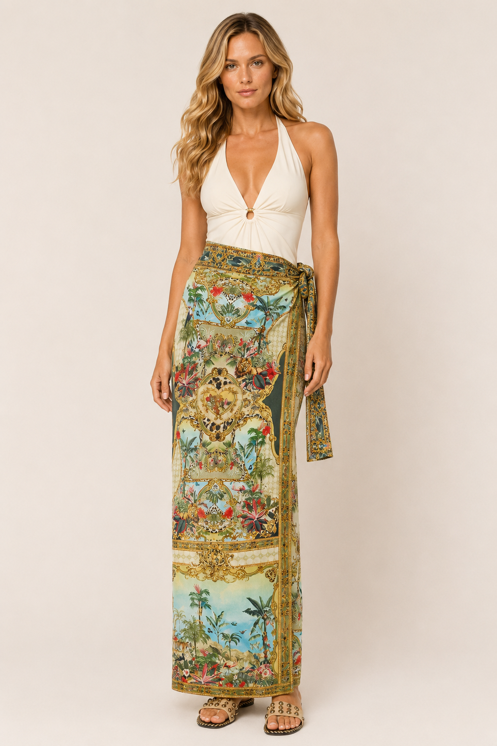 Wrap Sarong in Wanderlust Empire