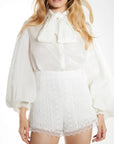 Haizie Shorts in White