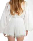 Haizie Shorts in White