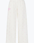 Pinky Flurry Sweatpants in Cream