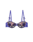 Butterfly Embroidery Balconette Bra