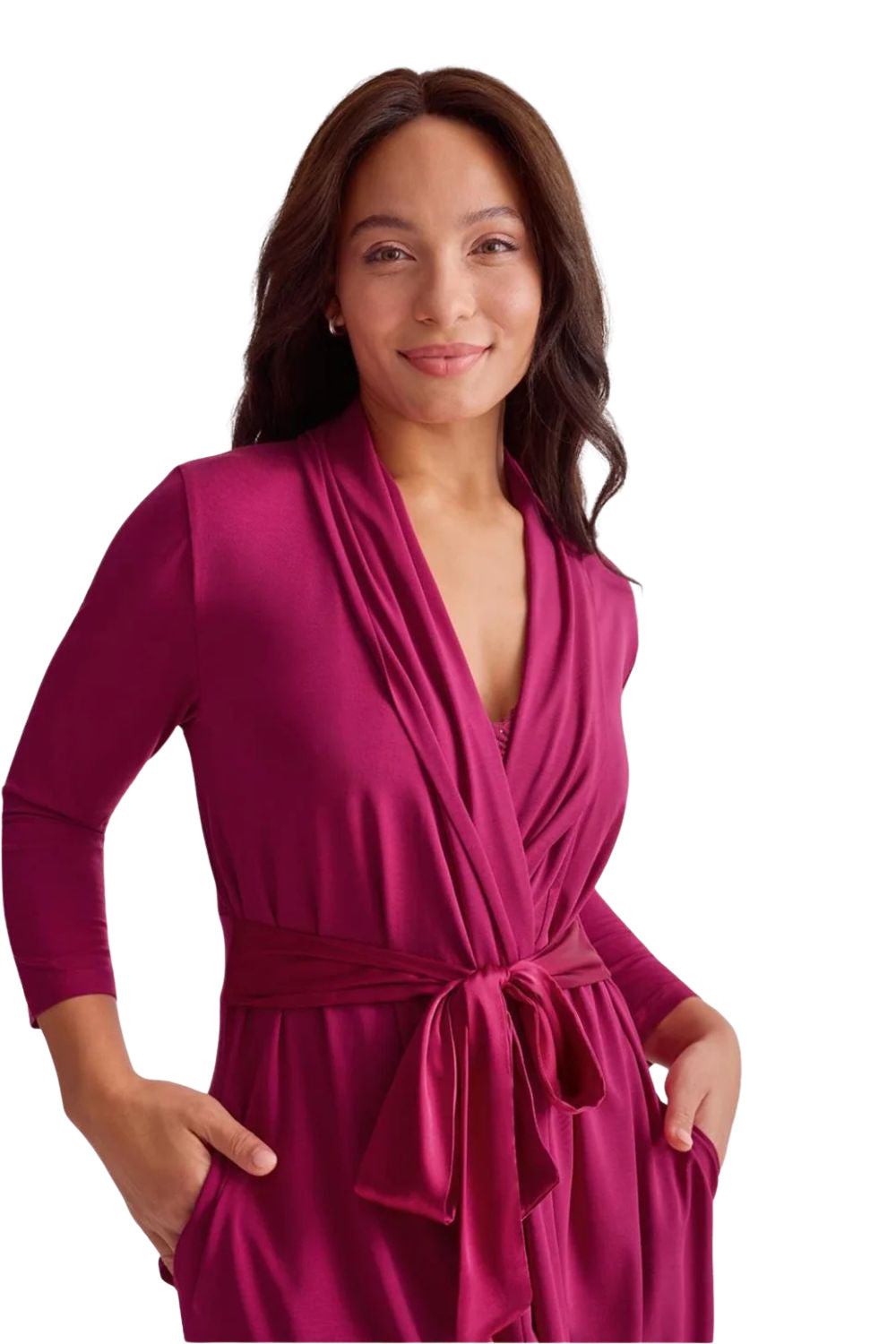 Fleur't - Iconic Robe - Dark Cherry - 3