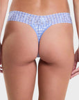 Down the Line Cotton Low Rise Thong