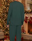 Henry Men's Long PJ Set in Pine