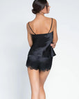 Splendeur Soie Camisole in Black