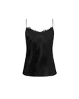 Splendeur Soie Camisole in Black