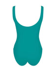 Lulu V Neck Silent Underwire Tank in Sea