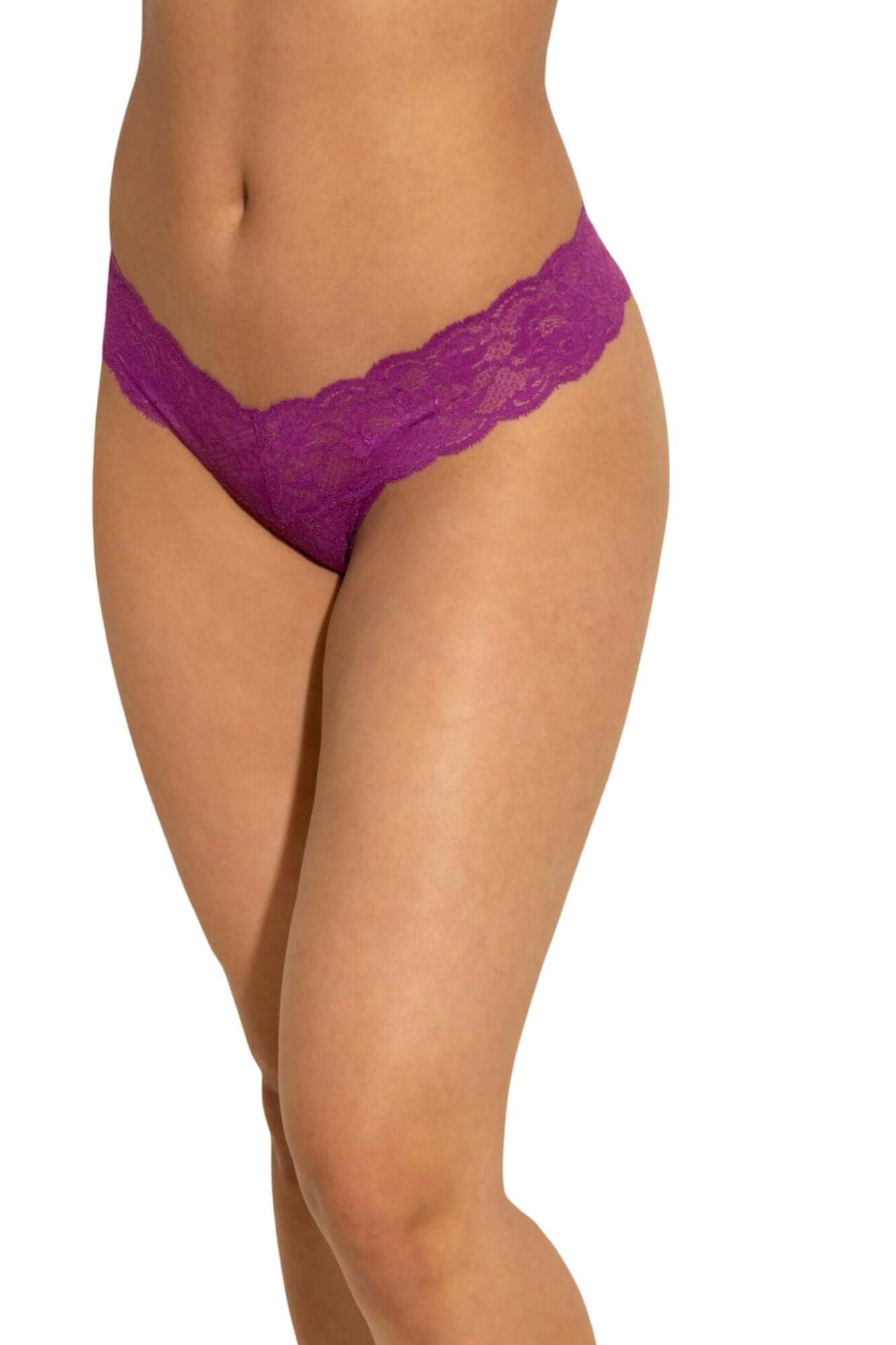 Never Say Never Cutie Low Rise Thong in Swiss Beet