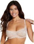 Never Say Never Balconette Bra in Sette