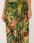 Multi Wear Long Sarong in Leotigra