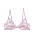 Petal Embroidery Demi Bra