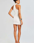 Sans Faff Allie A-Line Mini Dress in White