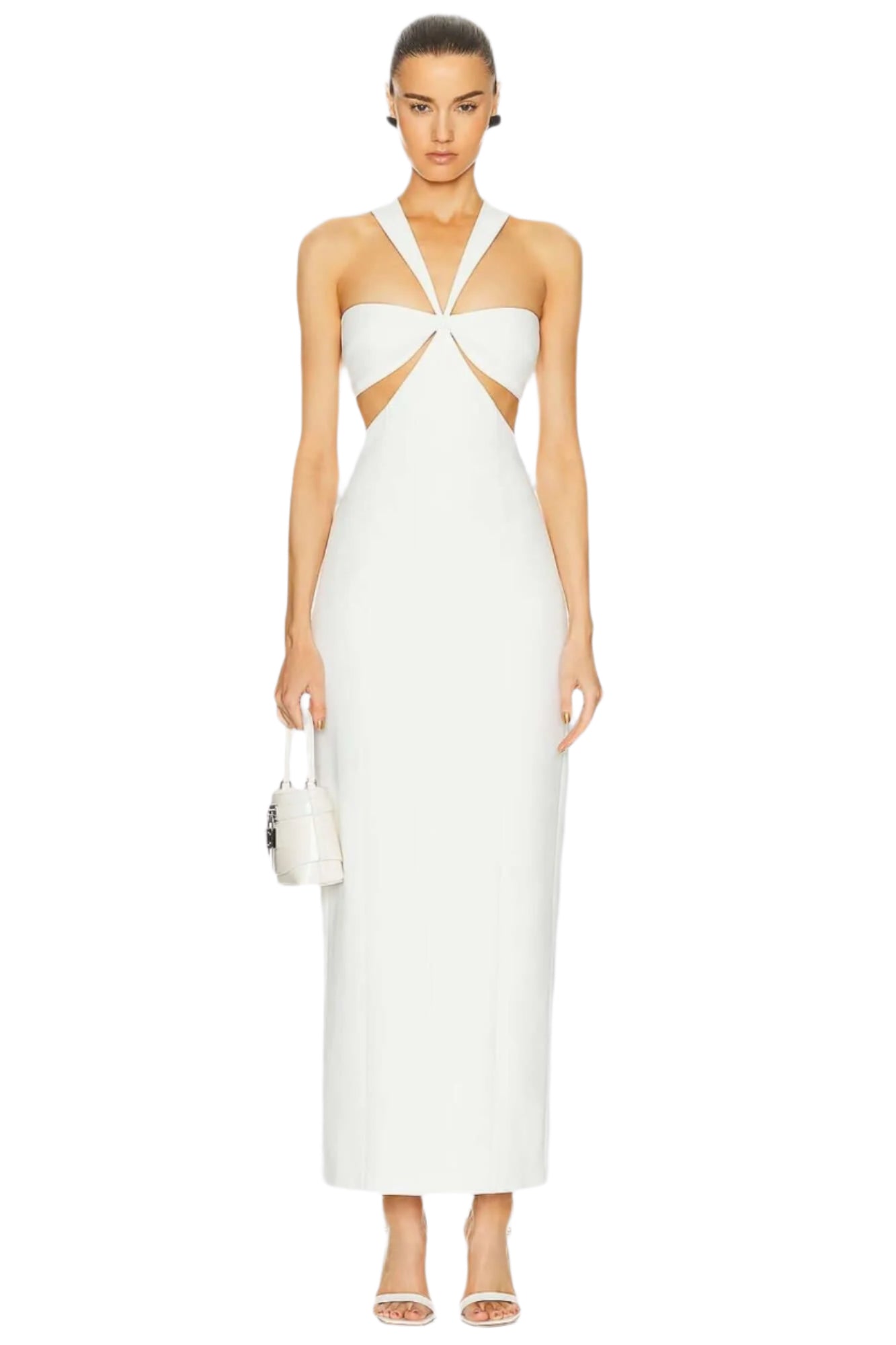 Sans Faff Elizabeth Evening Gown in White