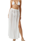 Mendi Maxi Skirt in White