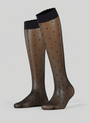 Den 15 Dot Knee High Tights