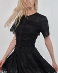 Violetta Dress in Black