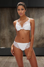 Wish Triangle Contour Bra in Crystal White