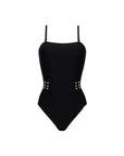 Eclat Rock One-Piece Swimsuit in Black