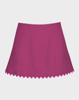 Amaya A-Line Skirt in Raspberry 432-C10