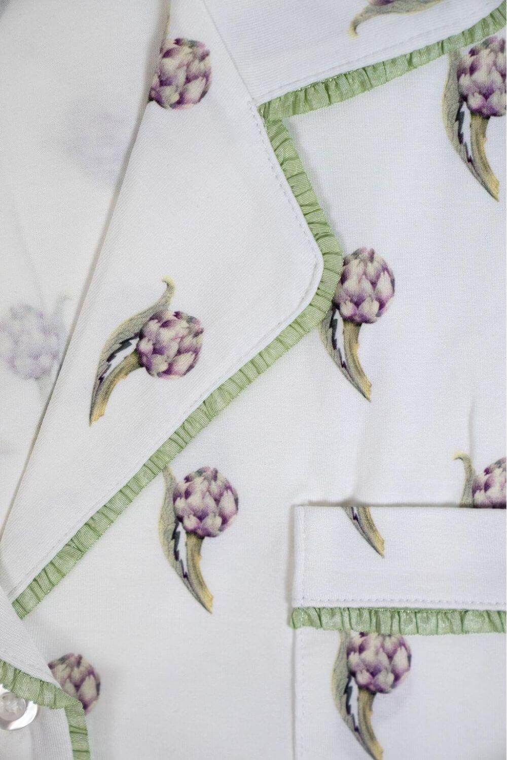 Aspen Dream Jolene Artichoke Print Short PJ Set