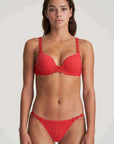 Avero Heart Shaped Bra in Scarlet