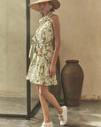 Steffi Dress Rose of Sharon print