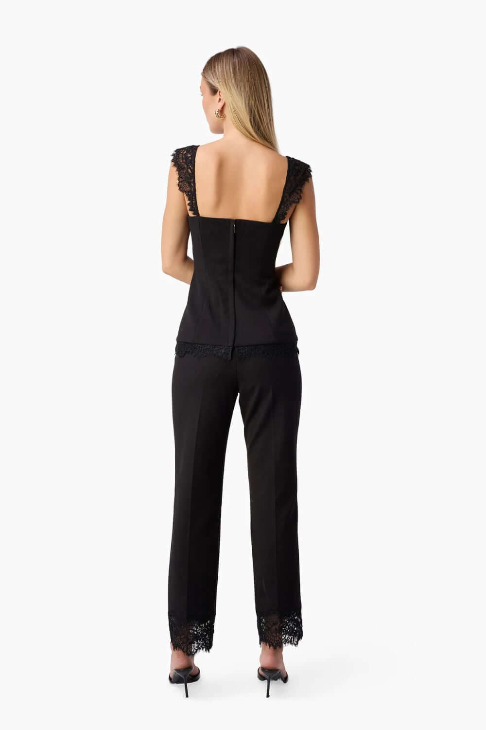 Cami NYC Cheyenne High Rise Pant in Black