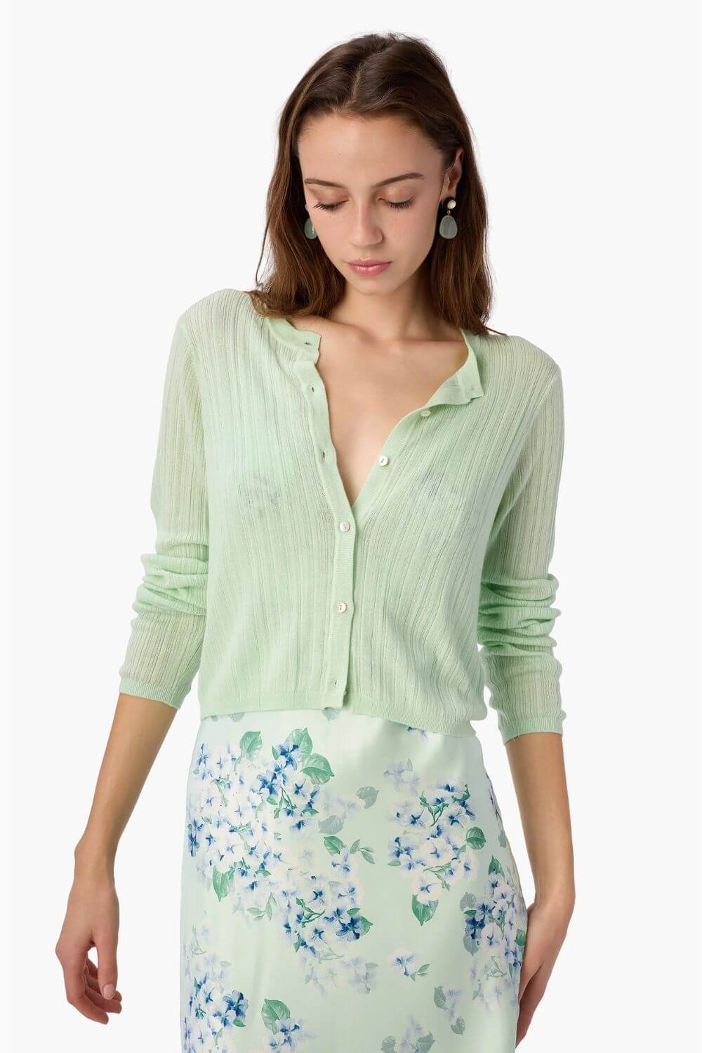 Cami NYC Maura Lightweight Cardigan in Clearwater