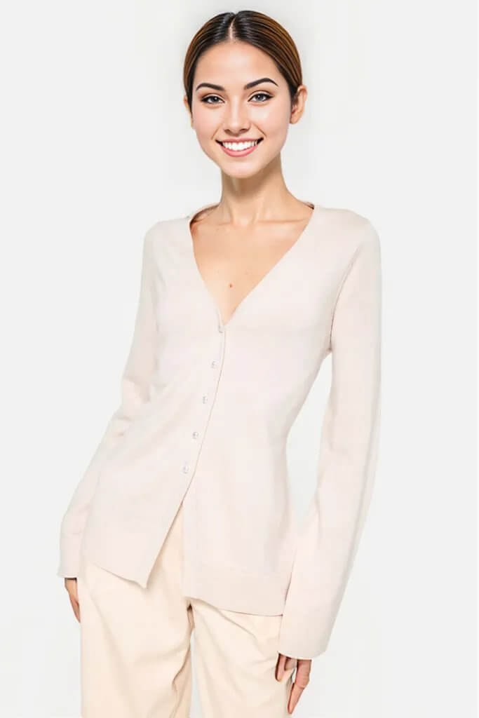 Cami NYC Narin Cardigan in Bone