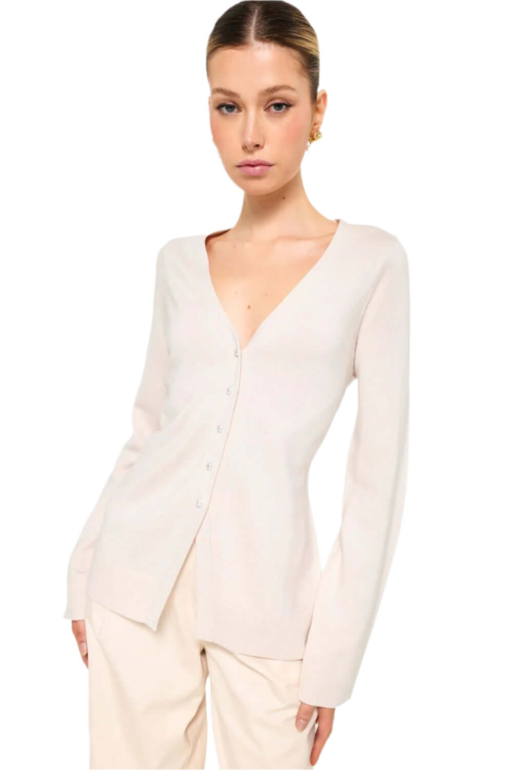 Cami NYC Narin Cardigan in Bone