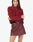 Cami NYC Niall Cashmere Sweater in Syrah