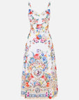 Camilla Ballerina Midi Dress in I Left My Heart in Grenada