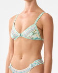 Camilla Knot Tri Bikini Set in Just Coasting